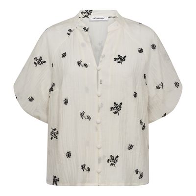 ColleenCC V-Shirt Off White