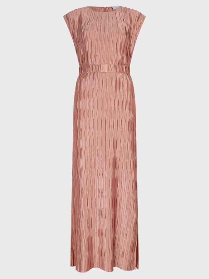 Lexis Plisse Maxi Dress