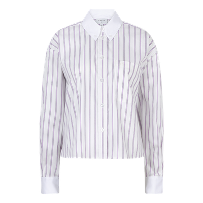Barique Cropped Stripe Shirt