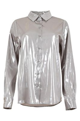 Ritah Vlouse Sand Metal