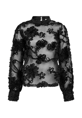 Lucia Flower Black