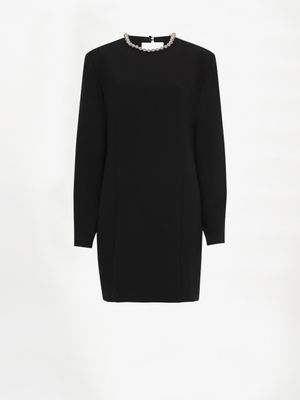 Veon Bead Dress Raven