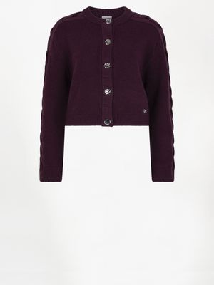 Haby Braided Mulberry Red