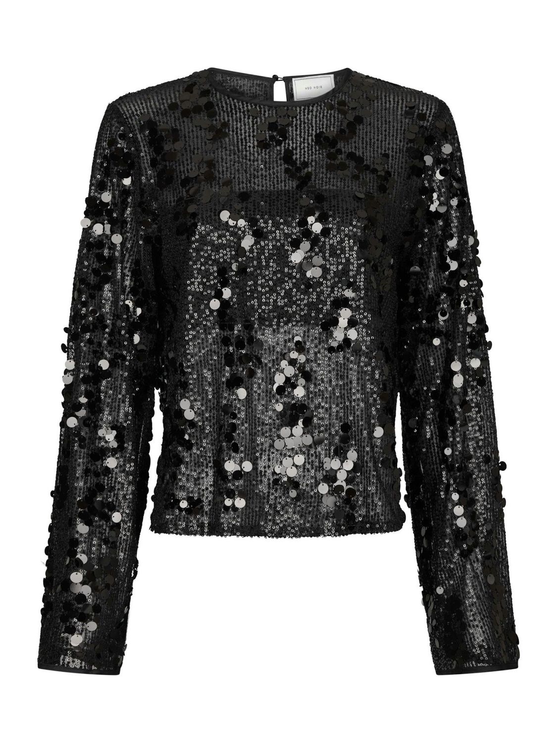 Blake Sequins Blouse Black