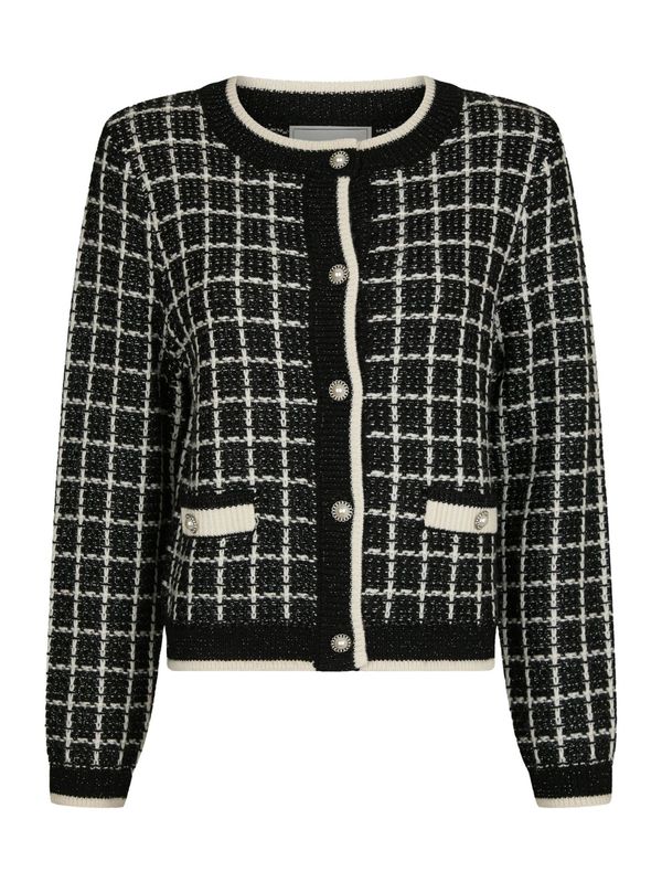 Doro Stitch Knit Cardigan Black
