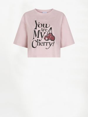 Cherry Tee Rose Quartz