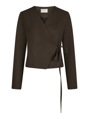 Simmi Blouse Dark Brown