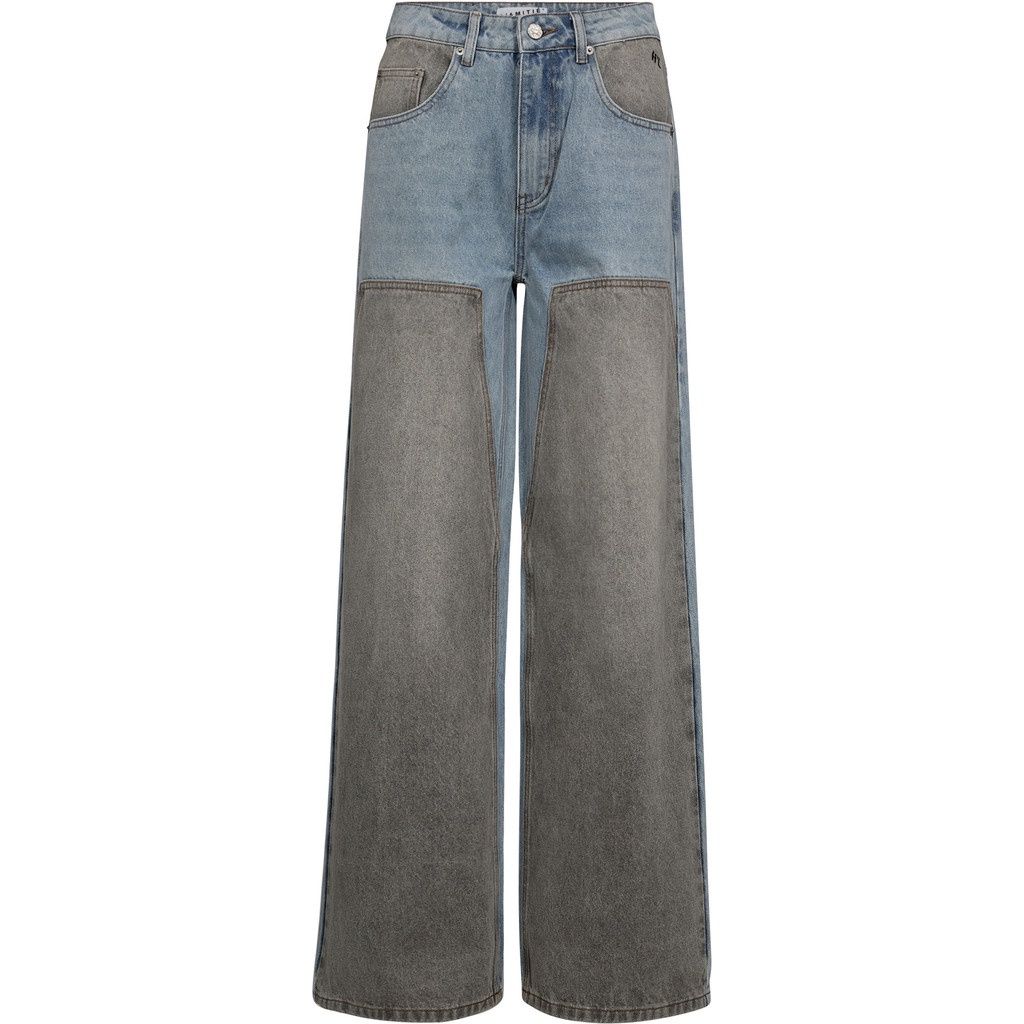 Two-Tone Patch Tall Jeans