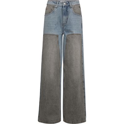 Two-Tone Patch Tall Jeans