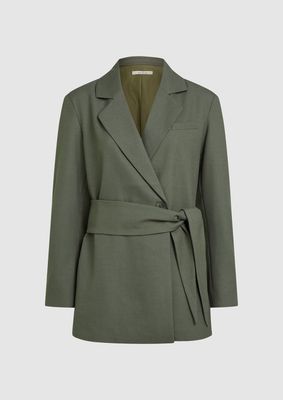 Danae Blazer Washed Olive