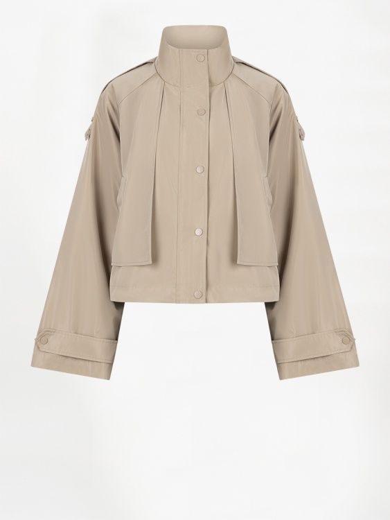 Duane Cape Cropped Trench