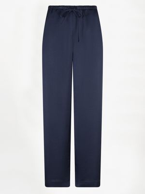 Dare Striped Satin Moonlit Blue