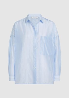 Elisa Blouse Silver Lake Blue