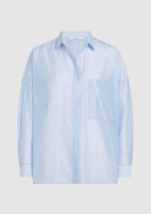 Elisa Blouse Silver Lake Blue