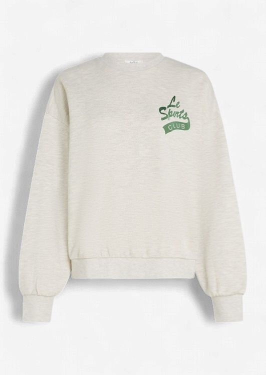 Biba Sweat Light Grey Melange