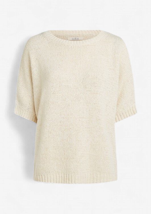 Rose Knit White Smoke