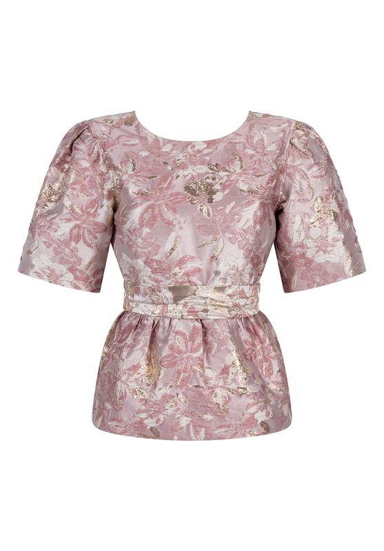 Georgie Jacquard Pomegranate