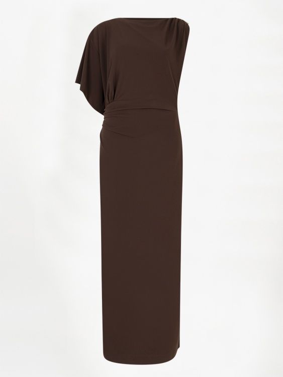 Aliki Maxi Dress Chocolate Brown
