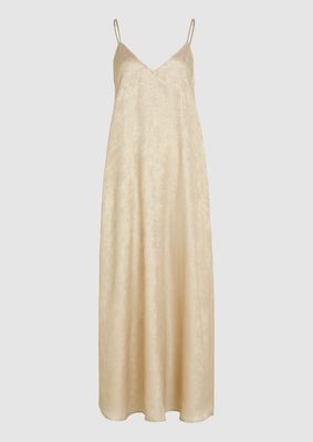 Morgan Dress Stone Metallic