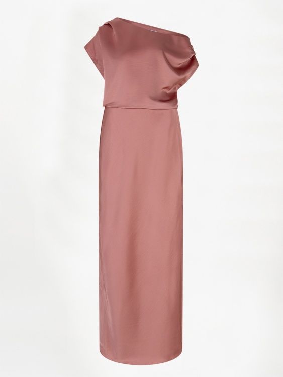 Epic Off Shoulder Dress Coral Blush