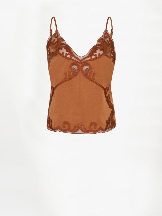 Ligne Lace Camisole Top Sunset Orange