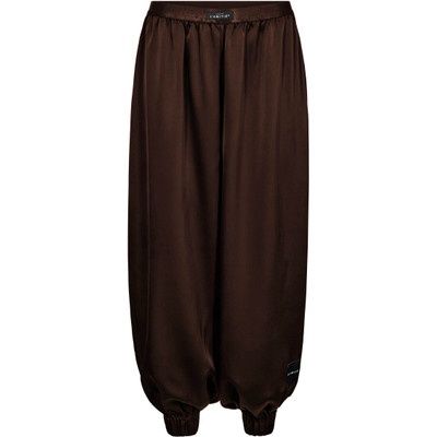 Evita Crop Harem Tall Pant Mocca