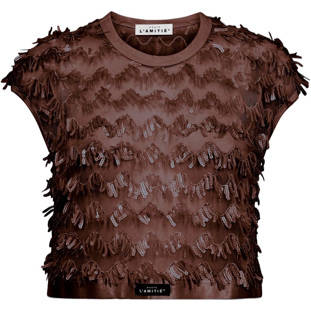 Limone Crop Top Mocca