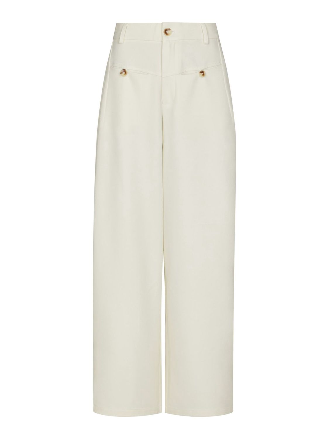 Massie Stucture Pants Off White