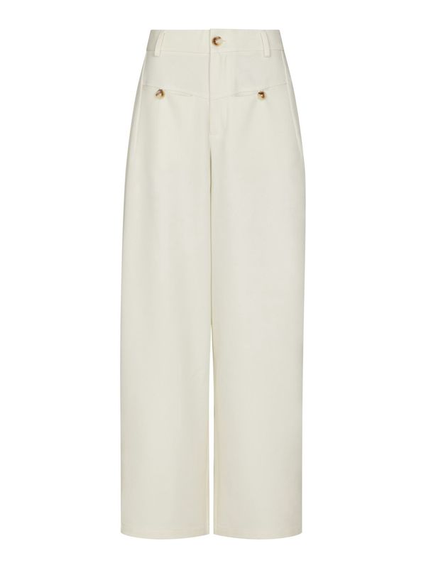 Massie Stucture Pants Off White