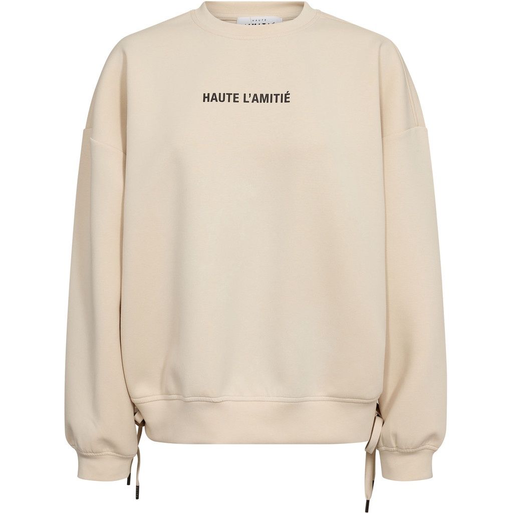 New Studio Tie Sweat Pearl