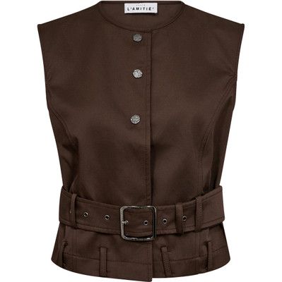Rabi Belt Vest Mocca