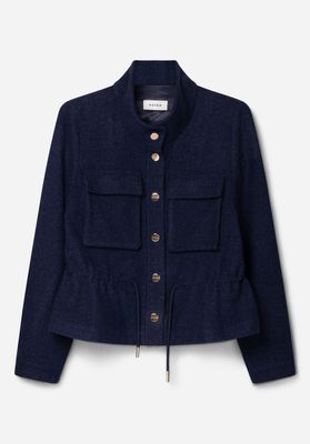 Lenas Wool Dark Navy
