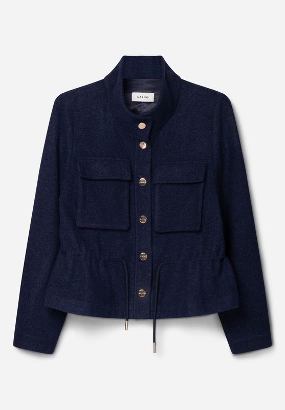 Lenas Wool Dark Navy