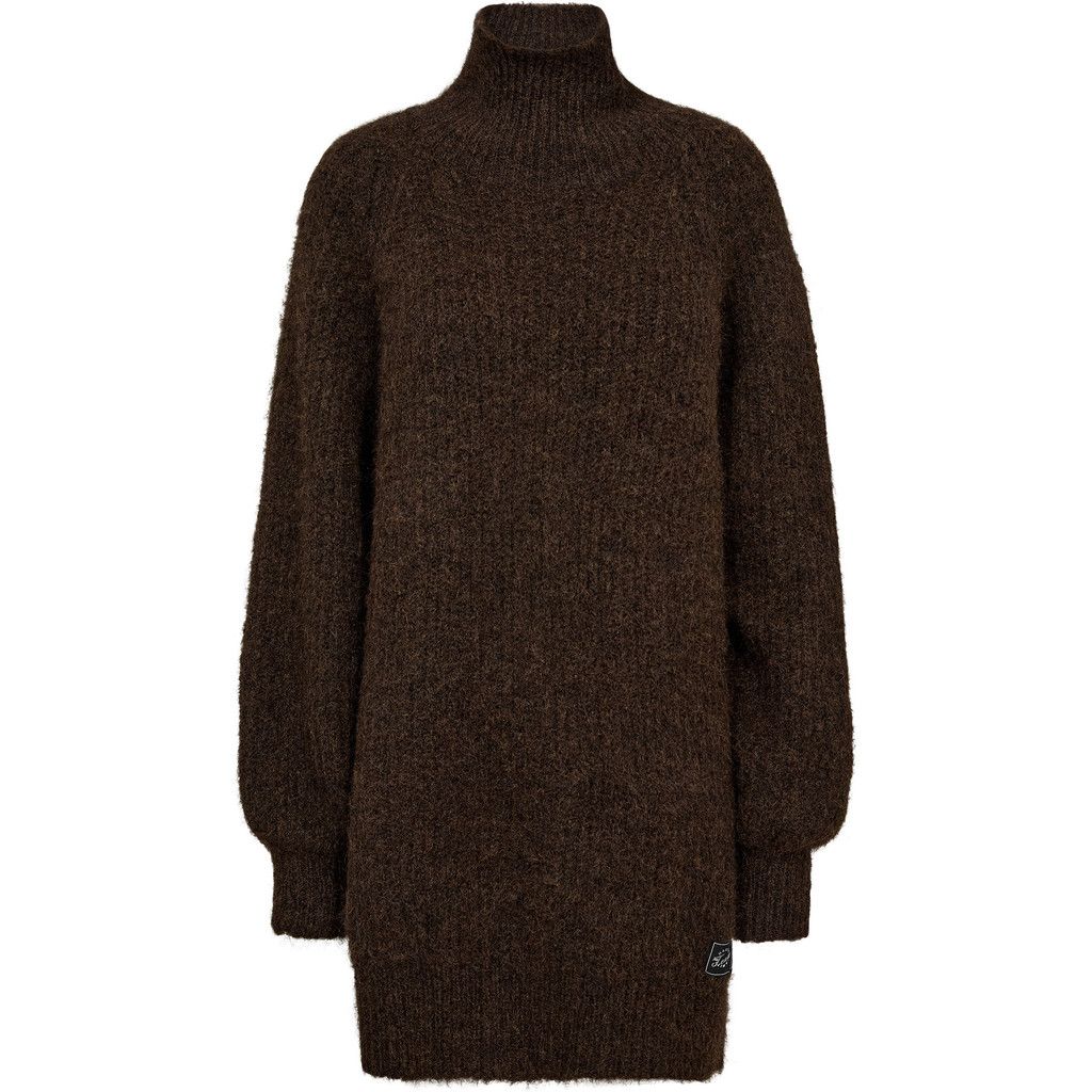 Darcia Rib Collar Knit Mocca