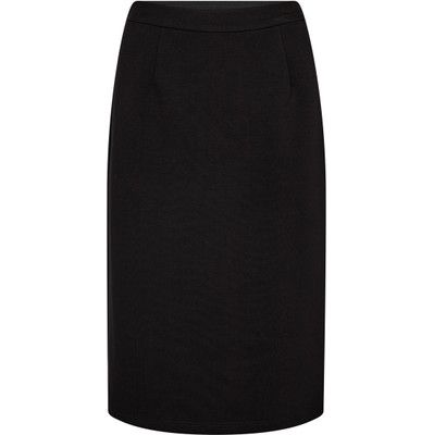 Maxi Split Pencil Skirt Black