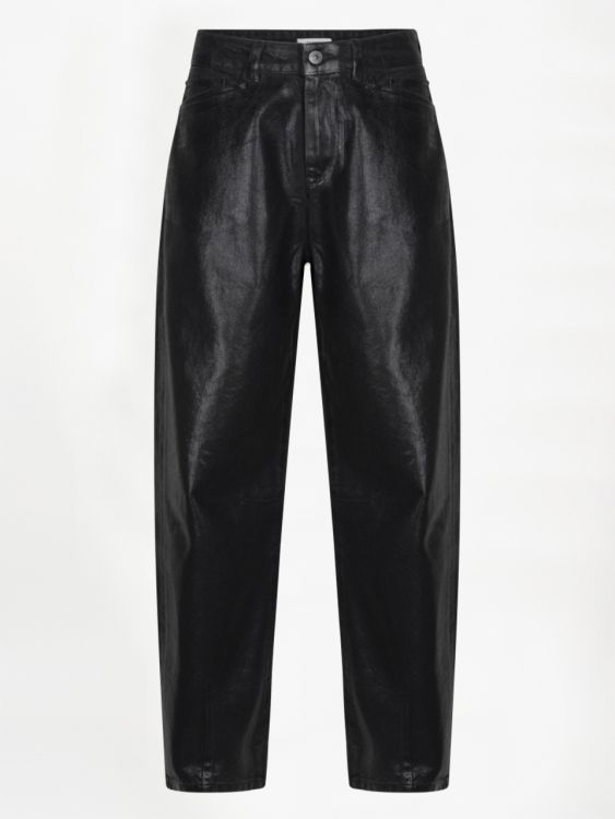 Gaia Coated Denim Barrel Raven