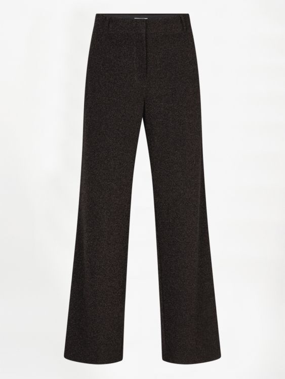 Noemia Lurex Wide Leg Espresso Brown