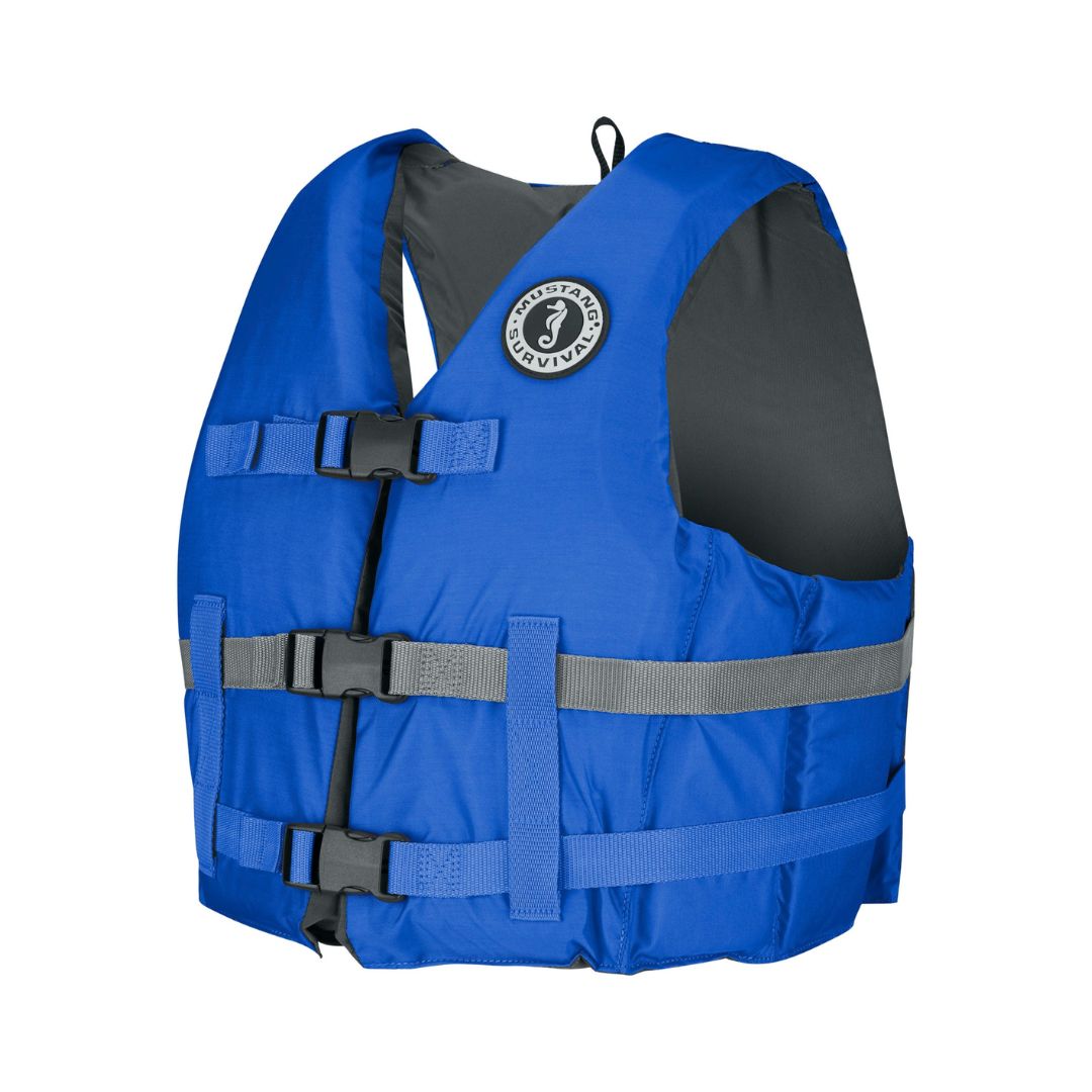 Livery Foam Vest, Color: Blue, Size: XS/S