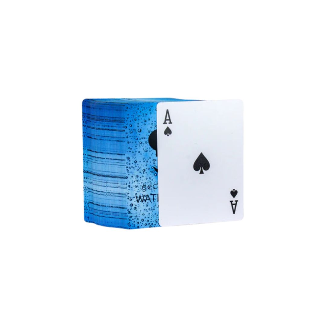 Waterproof Playing Cards, Color: Blue Water