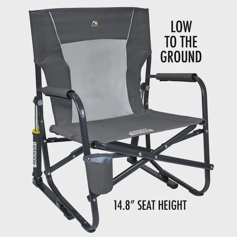 FirePit Rocker, Color: Pewter