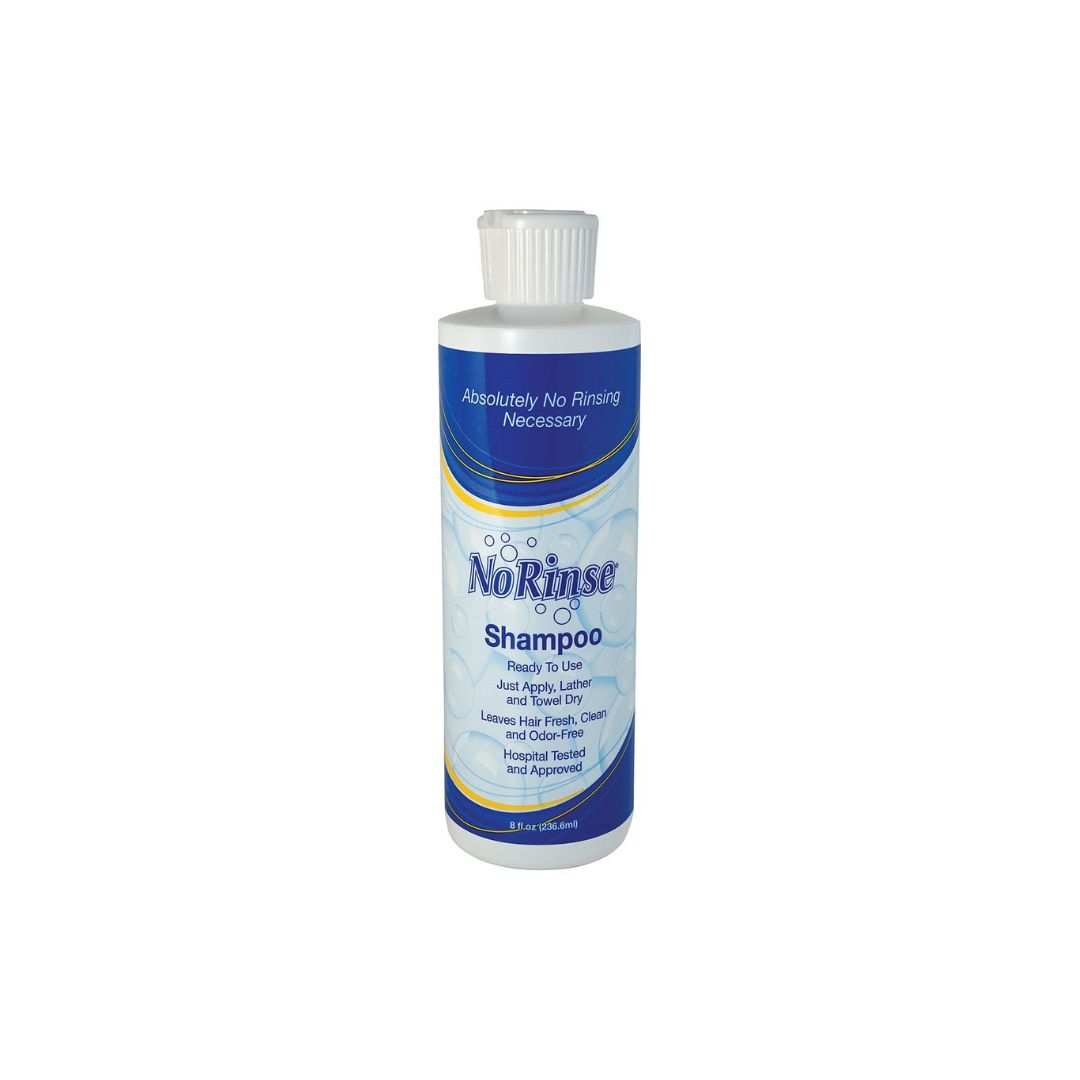 No Rinse Shampoo, Size: 8 oz