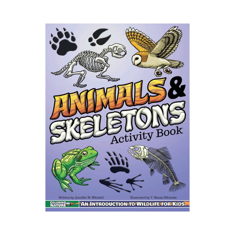 Animals &amp; Skeletons Activity Book