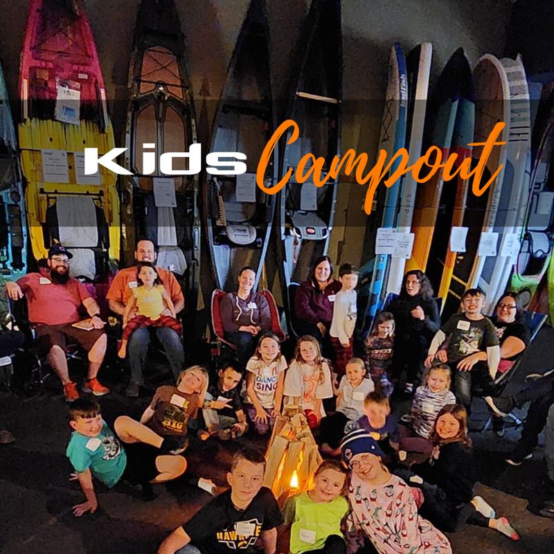 Kids Campout at CrawDaddy