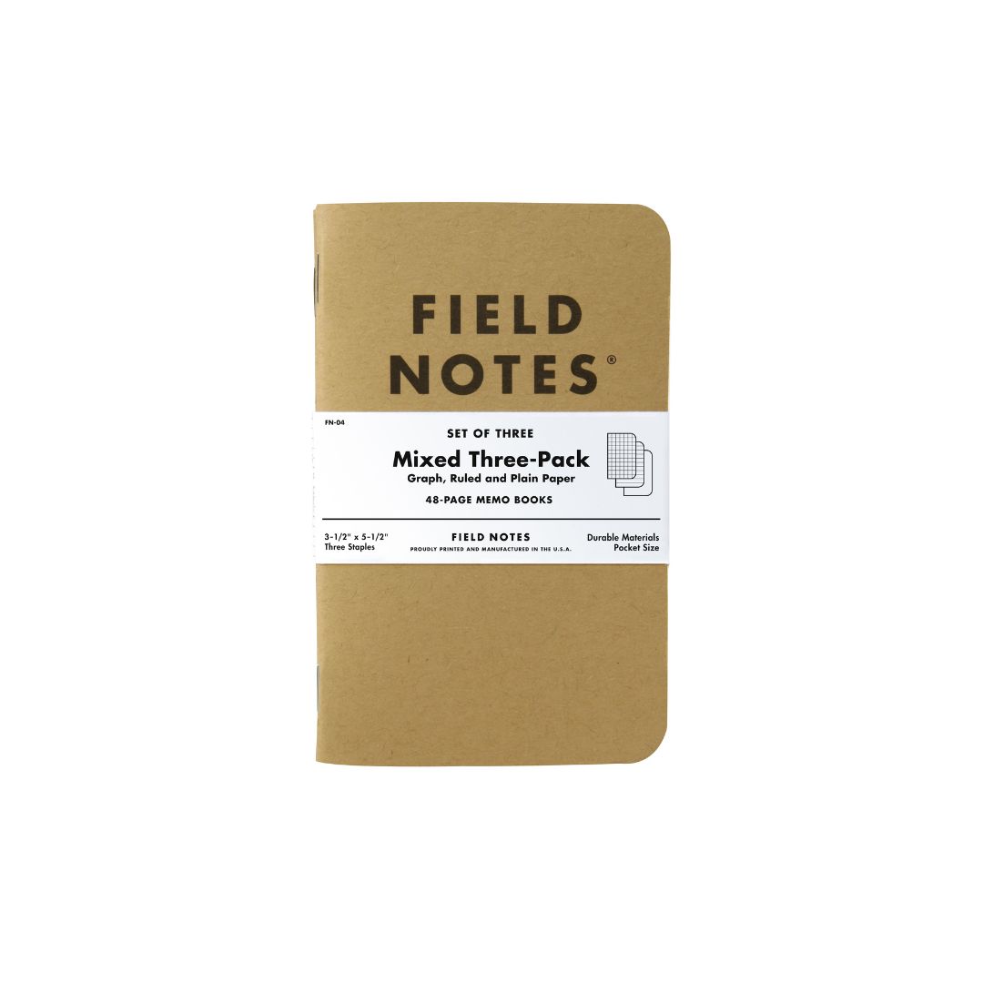 Field Notes: Kraft Mixed-Paper
