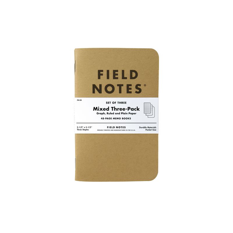 Field Notes: Kraft Mixed-Paper