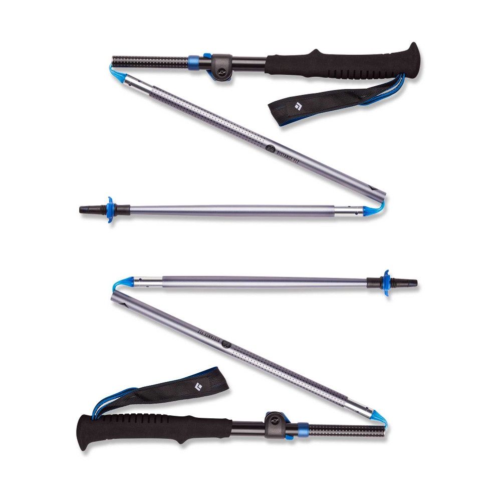 Distance FLZ Trekking Poles, Size: 95-110 cm, Color: Pewter