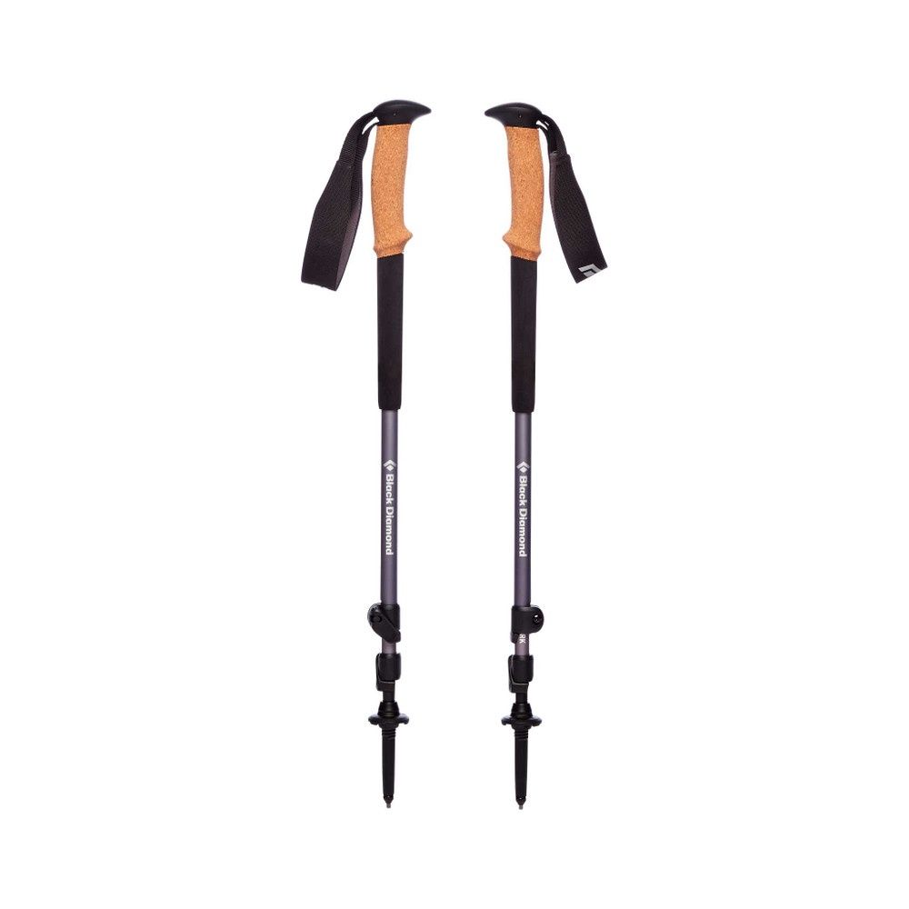 Trail Cork Trekking Poles, Color: Granite