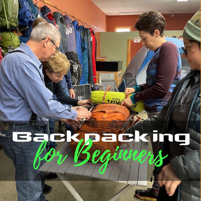 Backpacking for Beginners Clinic