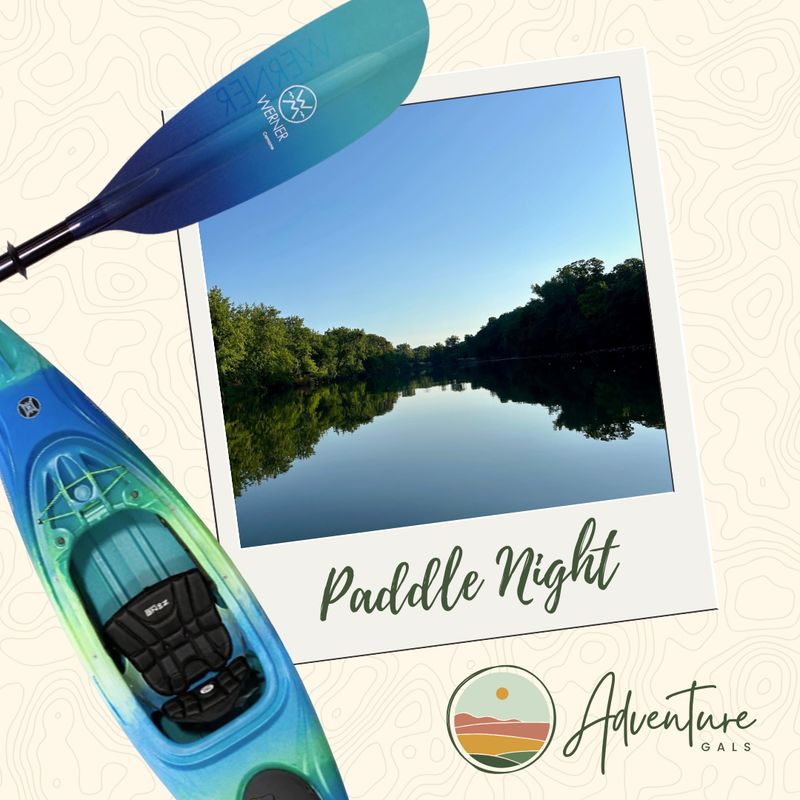 Adventure Gals: Paddle Night, Date: July 29, 2025