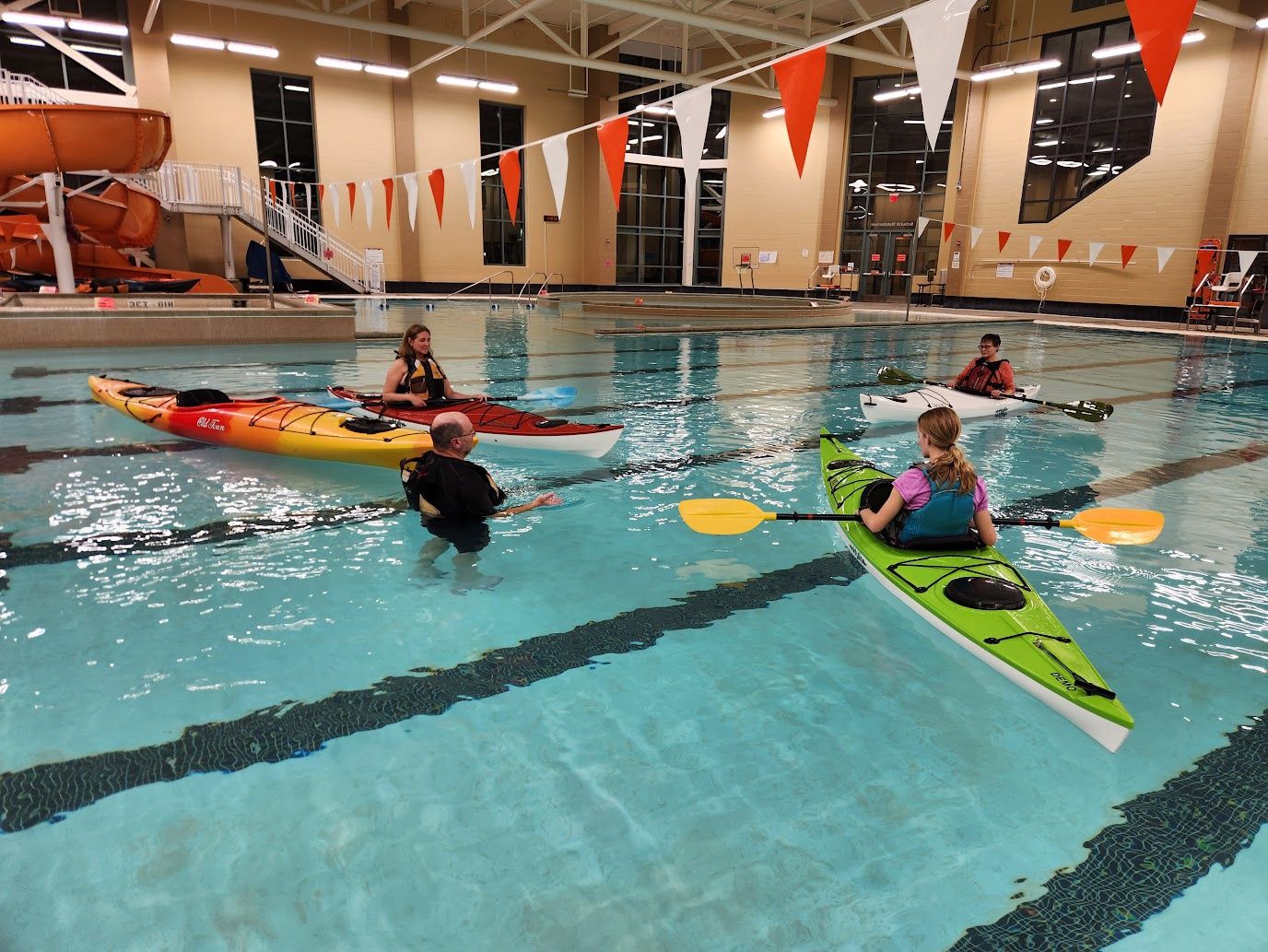 Kayak Safety Pool Class